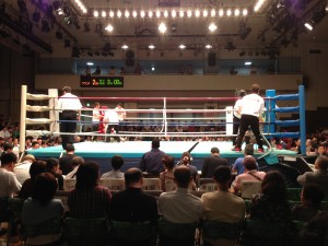 ボクシング観戦1